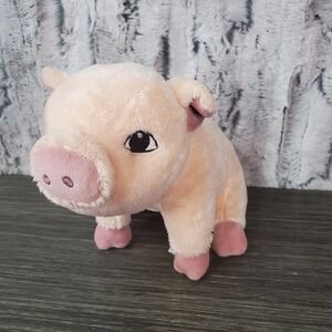 Compendium Pink Pig Plush 8" Stuffed Character Animal